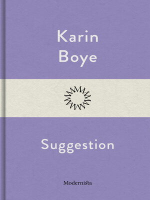 cover image of Suggestion